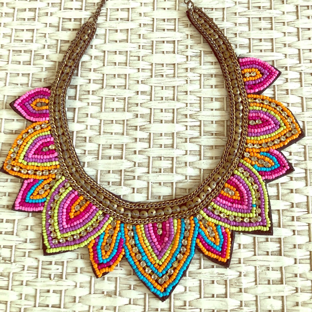 Beautiful beaded necklace
